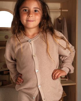 Eucalyptus jacket in pure Eucalyptus Children