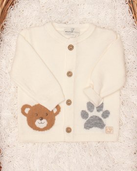 Newborn Giacchina in Pure Ultrafine Merino Wool