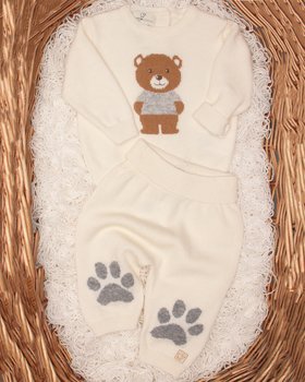 Baby Bear Complete in Pure Ultrafine Merino Wool