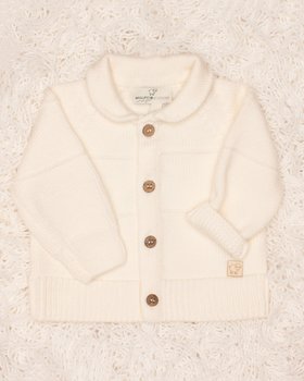 Giacchina Collar in Baby Knit Pure Extrafine Wool