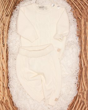 Komplett mit Fleece in Pure Wolle