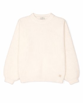 Kids Crew Neck Sweater Ultrafine Virgin Wool