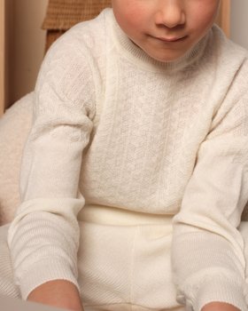 Maglia Girocollo Cashmere Bambini