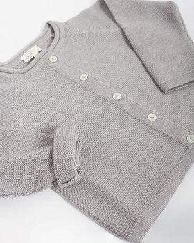 Jacke Links aus reiner Merinowolle für Mädchen