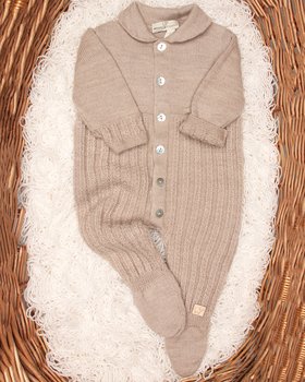 PrimaLana Baby Sleepsuit in Extra Fine Merino Wool
