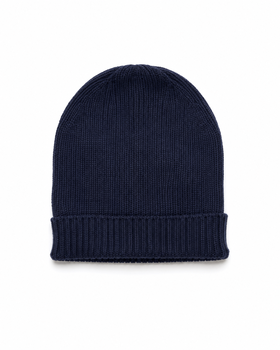 Berretto Costine Pura Lana Bimbi