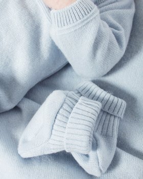 Scarpine Nascita Puro Cashmere