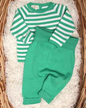 Completo Lungo Amalfi in Puro Cotone Bio Neonati