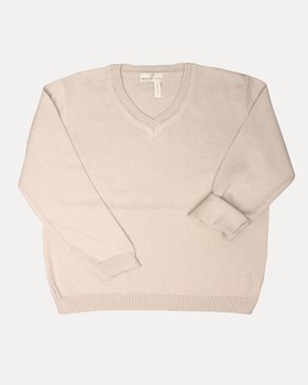 Pullover Scollo V Puro Cotone BIO Bimbo