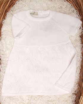 Vestitino Traforato Puro Eucalipto