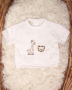 Maglietta Safari Neonati in Puro Bamboo