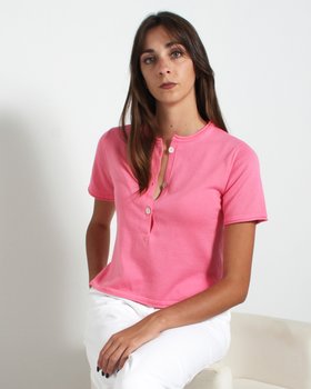 Serafino Mezza Manica Cotone Donna