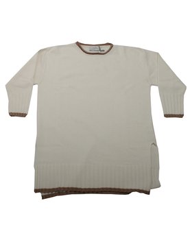 Girocollo Bicolore Cashmere Blend Donna