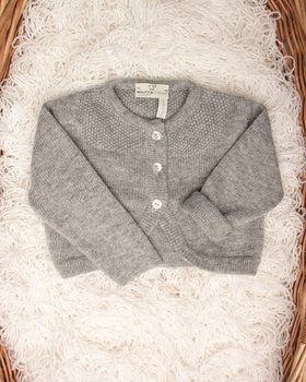 Kaschmir-Mischung Neugeborenen-Bolero