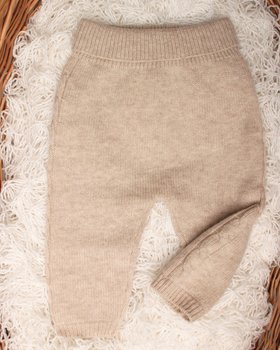 Ghettina Trecce Neonati in Pura Lana Merino Ultrafine