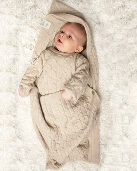 Sacco Nanna Neonati in Pura Lana Merino Ultrafine