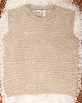 Gilet Links Bimbi in Pura Lana Merino Ultrafine