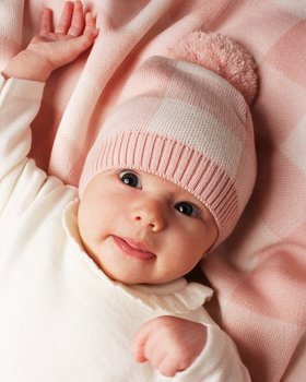 Berrettino Vichy in Pura Lana Merinos