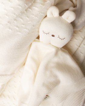 Doudou Neonato - Orsetto in Pura Lana Merino