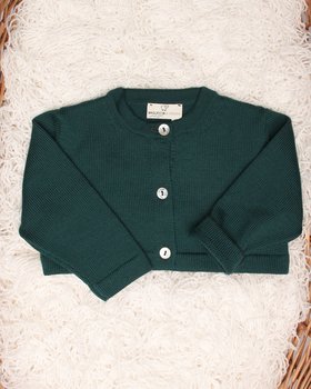 Bolerino Neonata in Pura Lana Merinos