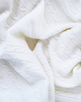 Coperta Lettino 100*150cm in Pura Lana Merinos