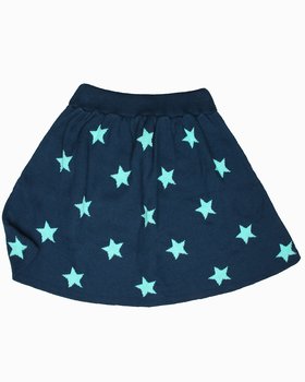 Gonna Stelle in Maglia Bimba in Puro Cotone BIO