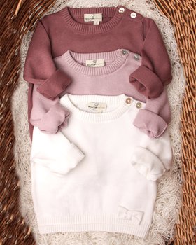 Girocollo Basico Fiocco in Puro Cotone Bio