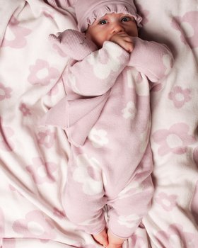 Tutina Margherita Puro Cotone Bio Neonate