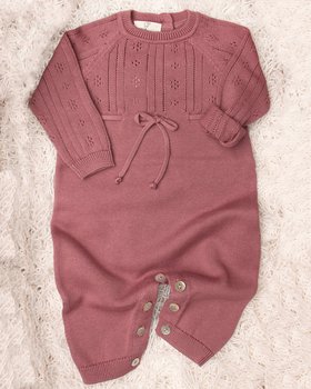 Tutina Amaranto in Puro Cotone Bio