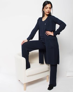 Maxicardigan Over cotone Donna