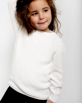 Maglia Costa Inglese in Puro Eucalipto per Ragazzi