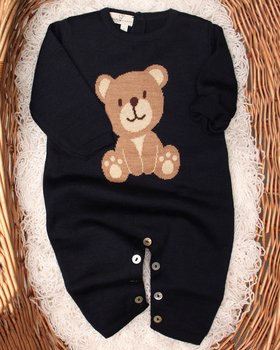 Teddy in pure wool merino newborn