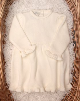 Babykleid aus reiner Merinowolle Ultrafine