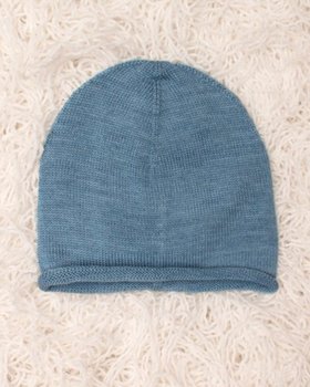 Baby-Mütze aus reiner Merinowolle