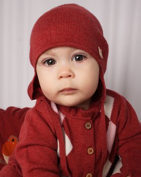 Baby-Ohrenschützer aus reiner Merinowolle Ultrafine