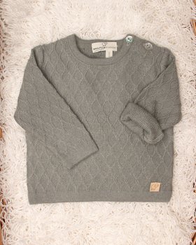 Maglia neonati Losanghe in Puro Cashmere