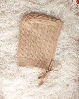 Berretto Coppola Trecce Pura Lana Merinos