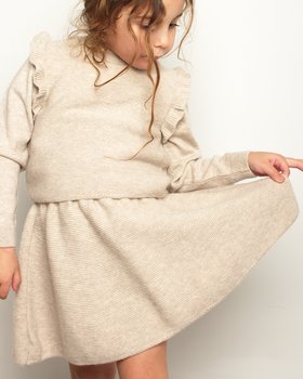 Ultrafine Merino Wool Baby Skirt
