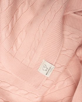 Coperta Culla Neonati in Pura Lana Cotta