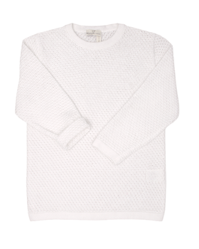 Maglioncino Traforato Puro Eucalipto