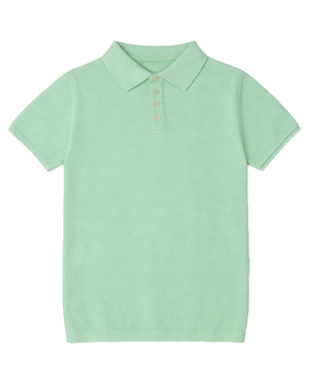 Polo Bambino Manica Corta in Puro Cotone BIO