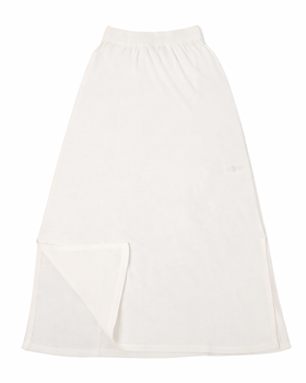 Gonna Cuciture Esterne Donna Cotone-Lino