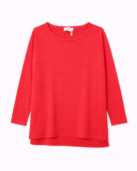 Maglia scollo a Barchetta Donna Cotone