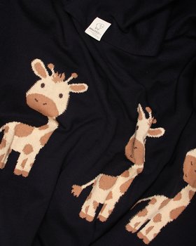 Coperta Culla in Puro Cotone Bio - Sweet Savana