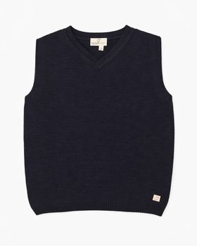 Gilet in Maglia in Bamboo e Cotone Bio - Aura