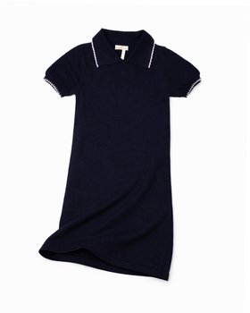 Vestito Manica Corta in Cotone Biologico Bimba - Marilù