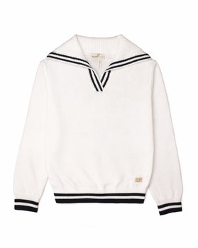 Maglioncino Collo Marinara in Cotone Biologico - Marilù