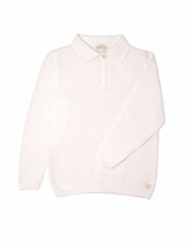 Polo in Maglia in Cotone Biologico Bambino