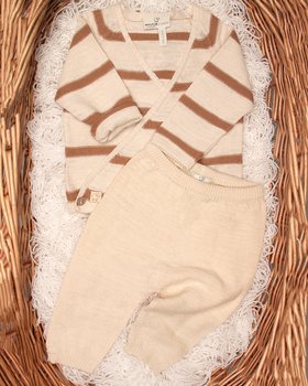 Completo Neonati Lungo in Lino e Cotone - Linum