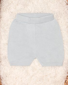 Pantalone Corto in Bamboo e Cotone per Neonati